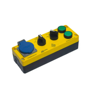 Zelkon - 2 Mandal Buton + 2 Start Buton - Prizli Kontrol Kumanda Kutusu