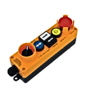 Zelkon - Ortak Buton + Alarm Butonu + Yukarı/Aşağı Ok Butonu + Acil Stop Butonu + Mandal Butonlu Kontrol Kumanda Kutusu