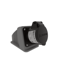 Zelkon - Siyah Cee Norm 3*32 Amper Ses Ve Işık Sistemi Duvar Prizi