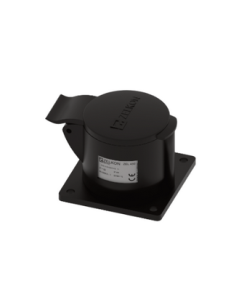 Zelkon - Siyah Cee Norm 4*32 Amper Ses Ve Işık Sistemi Makine Prizi