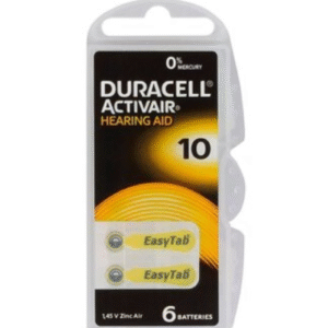 Duracell - ZA 10 Kulak İşitme Cihazı Pili - 6'lı Paket