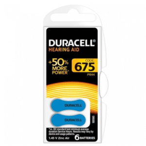 Duracell - ZA 675 Kulak İşitme Cihazı Pili - 6'lı Paket
