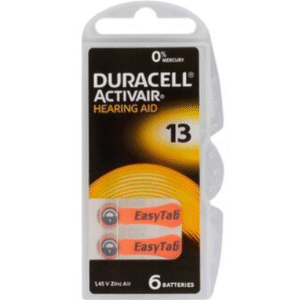 Duracell - ZA 13 Kulak İşitme Cihazı Pili - 6'lı Paket