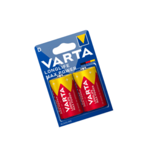 Varta - Long Life - Alkalin D Büyük Boy Pil - 2'li Paket