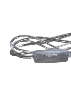 Marmaline - 2 Metre Arapuarlı Fişli Kablo - Şeffaf