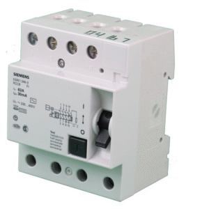 Siemens - 4*63*300mA Trifaze Kaçak Akım Rölesi (Eski Kasa) (Yangın Koruma)