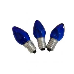 End - E14 Duylu, 10w Parfüm, Tuz Lambası Ve Gece Lambası Ampulü - Mavi