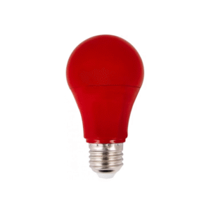 Global - 5w E27 Duylu Renkli Led Ampul - Kırmızı