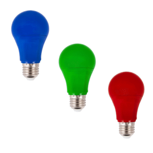 Global - 5w E27 Duylu Renkli Led Ampul - Mavi