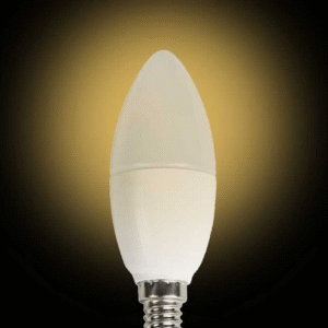 Global - 7w E14 Duylu Ledli Buji Ampul - Gün Işığı