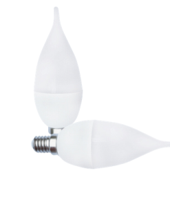 Global - 8w E14 Duylu Ledli Kıvrık Buji Ampul - Gün Işığı