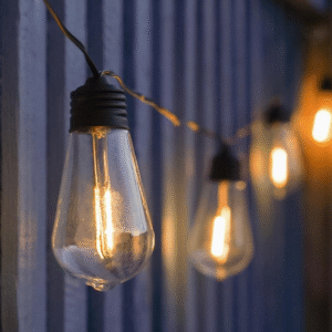 Global - 8w E27 Duylu, ST64 - Led Uzun Flamanlı Armut Tip Rustik Ampul - Şeffaf Cam - Gün Işığı