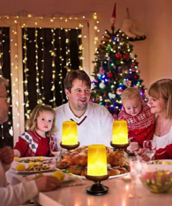 Global - 5w - E27 Duylu, Alev Efektli Led Ampul (3 Fonksiyonlu)