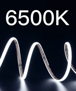 Global - 12v - Metrede 250 Ledli İç Mekan Cob Tipi Yüksek Lümenli Şerit Led - Kırmızı - 5 Metre