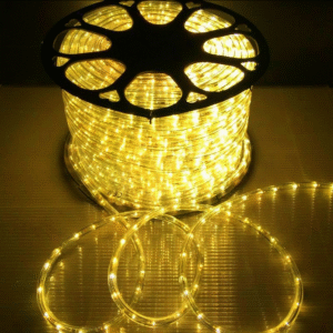 Global - 220v, 5050, 3 Çipli, Metrede 60 Ledli, Silikonlu Hortum Led - Kırmızı (Adaptör Hariç) 1 Metre