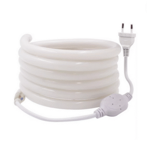 Global - 220v, 8*16mm, 1 Metrede Bir Kesilebilir En, 3 Çipli Neon Hortum Led - Mavi (Adaptör Hariç) - 1 Metre