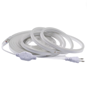 Global - 220v, 8*16mm, 1 Metrede Bir Kesilebilir En, 3 Çipli Neon Hortum Led - Mavi (Adaptör Hariç) - 1 Metre