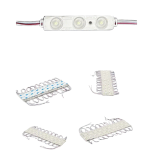 12v, 1.5w, 3 Ledli Lensli, Dış Ortam IP65, Tabela, Gergi Tavan Eko Modül Led - Gün Işığı