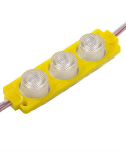 12v, 3w, 3 Ledli, Yüksek Lensli, Dış Ortam IP65, Tabela, Gergi Tavan Modül Led - Sarı