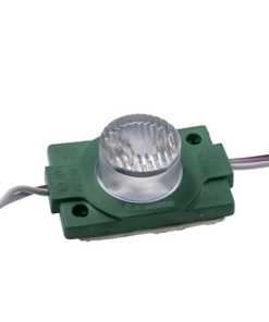 12v, 1.5w, 1 Ledli Yüksek Lensli, Dış Ortam IP65, Tabela, Gergi Tavan Modül Led - Yeşil