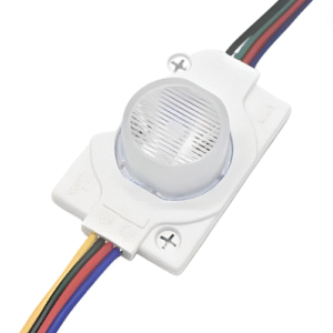 12v, 1.5w, 1 Ledli Yüksek Lensli, Dış Ortam IP65, Tabela, Gergi Tavan Modül Led - Rgb