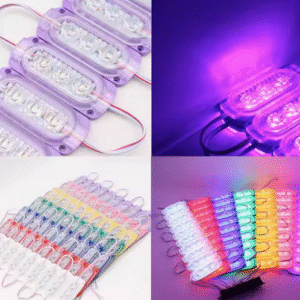 12v, 1.5w, 3 Ledli, Dış Ortam IP65, Kendinden Çakar Animasyonlu, Yüksek Lümen, Modül Led - Sarı