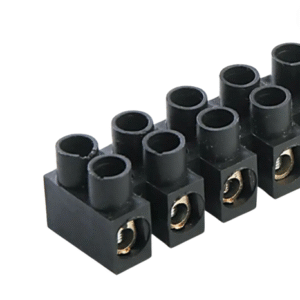 Marmaline - No:5 Plastik Sıra Klemens Eko Model, Siyah (6'lı)