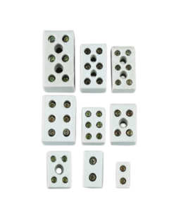 Marmaline - No:3 - 3'lü Porselen Klemens (Büyük)