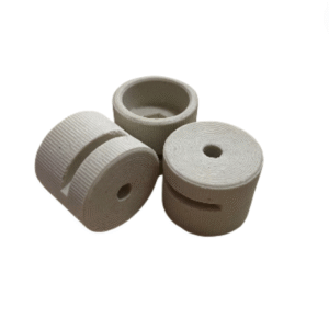 Marmaline - 23mm Ufo Tipi Sobalar İçin Kanallı Cam Başlık Porseleni - Standart Model