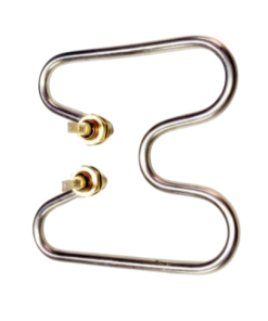 Marmaline - 1250w - 14*14cm - 8.5Ø - Kavisli Mini Semaver Ve Çay Kazanı Isıtıcı Rezistansı