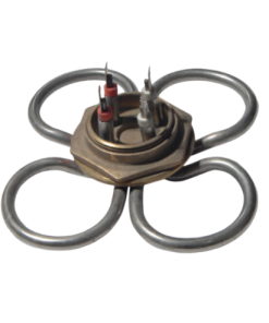 Marmaline - 350w + 2000w - 18*19cm - 8.5Ø - Kaynatma + Sıcak Tutma, Yonca Tipi Semaver Ve Çay Kazanı Makinesi Isıtıcı Rezistansı