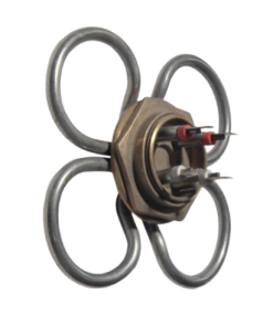 Marmaline - 350w + 2000w - 18*19cm - 8.5Ø - Kaynatma + Sıcak Tutma, Yonca Tipi Semaver Ve Çay Kazanı Makinesi Isıtıcı Rezistansı