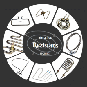 Marmaline - 1600w - 29.5*20.5cm - 6.5Ø - Fırın Boru Rezistansı - 220v