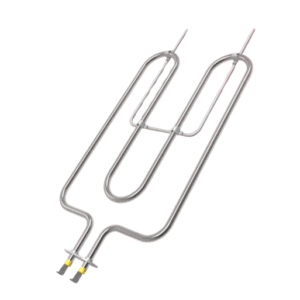 Marmaline - 1100w - 18*30cm - 6.5Ø - Flanşlı Elektrikli Izgara Barbekü Makinesi Rezistansı - 220v