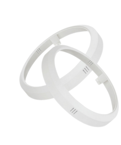 Marmaline - 18w - Plastik Sıva Üstü Yuvarlak Led Panel Kasası - Beyaz