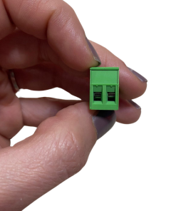 Marmaline - Sensörlü Armatürler İçin Geçmeli Yeşil Klemens - 2 Pinli