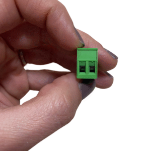 Marmaline - Sensörlü Armatürler İçin Geçmeli Yeşil Klemens - 2 Pinli