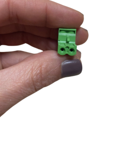 Marmaline - Sensörlü Armatürler İçin Geçmeli Yeşil Klemens - 2 Pinli