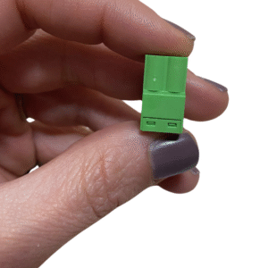 Marmaline - Sensörlü Armatürler İçin Geçmeli Yeşil Klemens - 2 Pinli