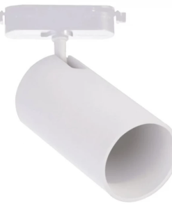 Universal - Monofaze Ray Spot Boş Kasası - Gu10 Duylu - Ampül Hariç - Beyaz Kasa