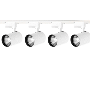 Universal  - 1 Metre Raylı, 120w 4 Adet Spotlu Ray Spot Seti - Beyaz Kasa - Beyaz Işık  - 6500K