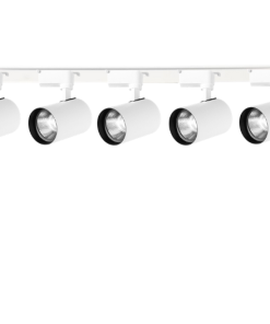 Universal  - 2 Metre Raylı, 150w 5 Adet Spotlu Ray Spot Seti - Beyaz Kasa - Gün Işığı - 3200K