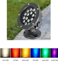 112cm - 9w - Yuvarlak - Ip68 - Su/Darbeye Dayanıklı - Sıva Üstü Armatür - Yeşil