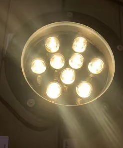 12cm - 9w - Yuvarlak - Ip68 - Su/Darbeye Dayanıklı - Sıva Üstü Armatür - 4000k - Ilık Beyaz