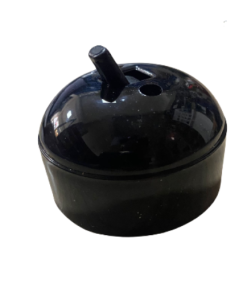 Eski Tip Sıva Üstü Siyah Anahtar ( Eski Tip Yuvarlak Siyah Nostalji Anahtar)