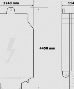 Doğan - Polyester Armut Tipi - Direk Kofra Kutusu ( Sigortalar İçin Yataklar Dahildir)