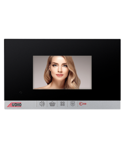 Audio - 1 Daire 4.3'' Görüntülü Takım (3002 Zil Paneli, 1181 Siyah Şubeli)