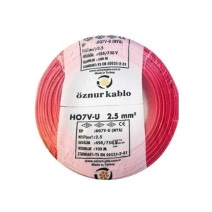 Öznur - 2.5mm2 Nya Kablo - Kırmızı (100 mt)