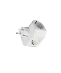 Viko - Yeni Nesil Topraklı 3'lü Golyat Fiş Priz (Beyaz)