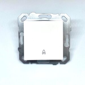 Netelsan Byobu Beyaz Light/Zil Anahtarı (Çerçeve Hariç)
